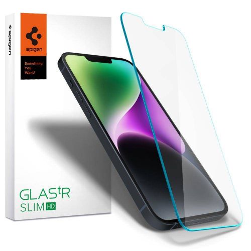 Vidrio Templado Spigen Glastr Slim Hd Para iPhone 15 Pro Max