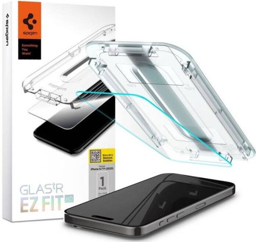 iPhone 15 Series GLAS.tR EZ Fit Privacy Screen Protector - Spigen