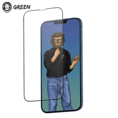 Green Lion Steve Glass Screen Protector For iPhone 13 Pro Max