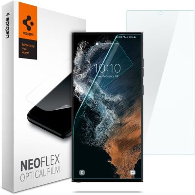 Spigen Samsung Galaxy S22 Ultra Neo Flex Optical Film Screen Protector - 2 Pack