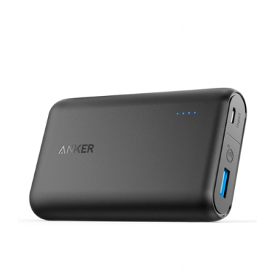 Anker - PowerCore Speed 10000mAh Portable Charger - Black