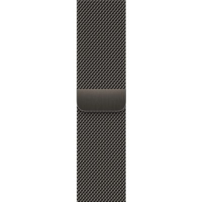 Apple Watch Graphite Stainless Steel Milanese Loop 45mm - Medium