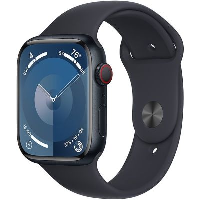 Apple Watch Series 9 41mm - Midnight Aluminum Case With Midnight Sport Band (GPS + Cellular)
