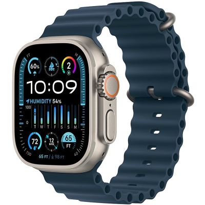 Apple Watch Ultra 2 49mm - Titanium Case With Blue Ocean Band
