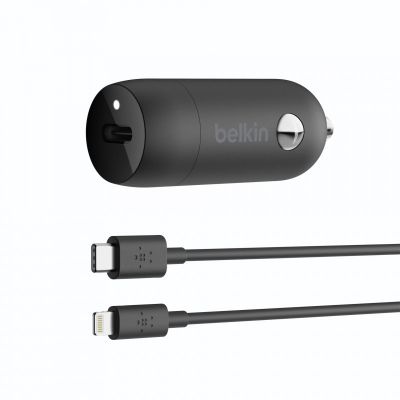 20W USB-C PD Car Charger + USB-C to Lightning Cable