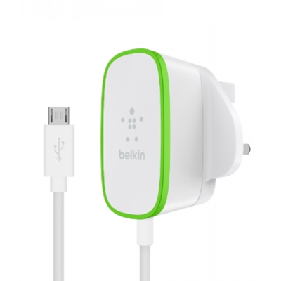 Belkin Wall Charger with hardwired Micro-USB cable