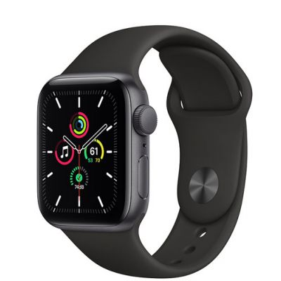 Apple Watch SE Space Gray Aluminum Case with Sport Band 44mm