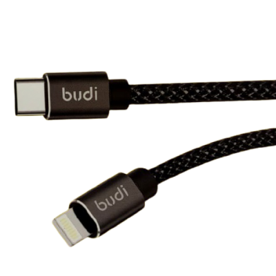Budi USB-C to Lightning 1m Charge Cable