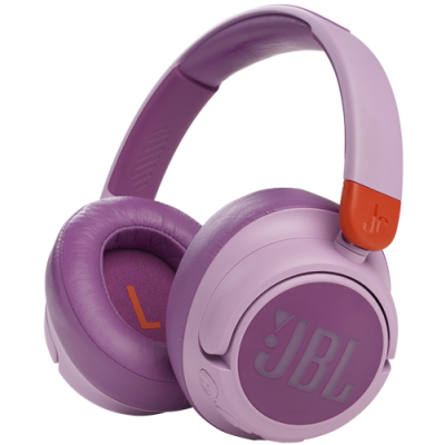 JBL JR 460NC Wireless Over-Ear Headphones - Pink