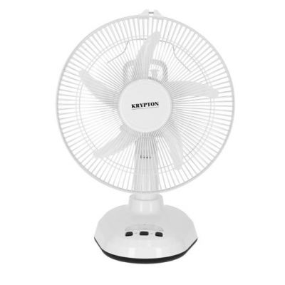 Krypton Rechargeable 12 inch Mini Fan with LED - KNF6065