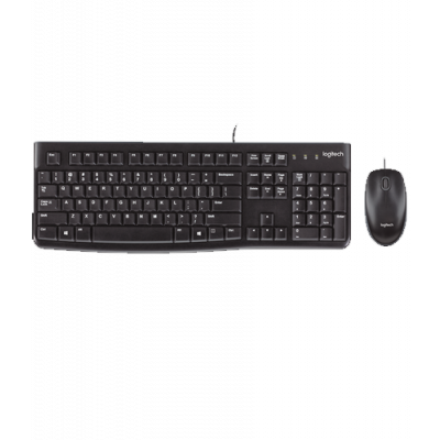  Logitech MK120  Combo USB Keyboard & Mouse