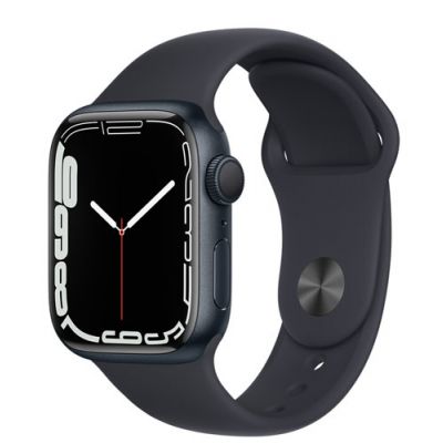 Apple Watch Series 7 Midnight Aluminium Case With Midnight Sport Band 45mm (GPS)