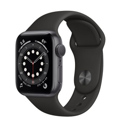 Apple Watch Series 6 Space Gray Aluminum Case with Sport Band 40mm