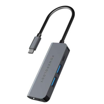 Powerology 4 in 1 USB-C Hub