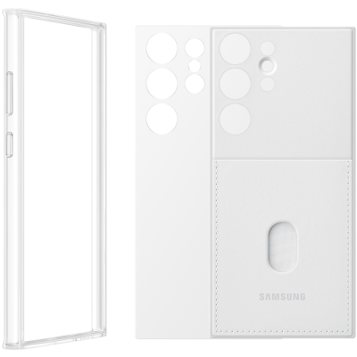 Samsung Galaxy S23 Ultra Frame Case - White