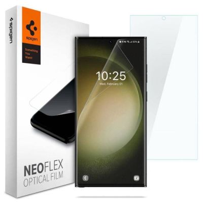 Spigen Samsung Galaxy S23 Ultra Neo Flex Optical Film Screen Protector - 2 Pack