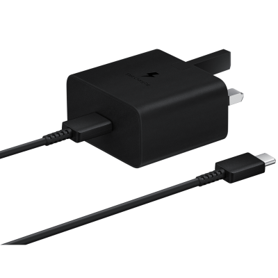 Samsung 25W PD Adapter with USB-C to USB-C Cable