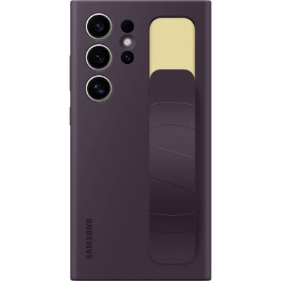 Samsung Galaxy S24 Ultra Standing Grip Case - Dark Violet