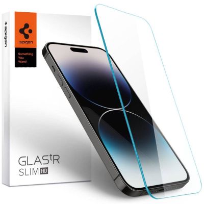 Spigen iPhone 14 Pro Max Glas.tR Slim HD Screen Protector