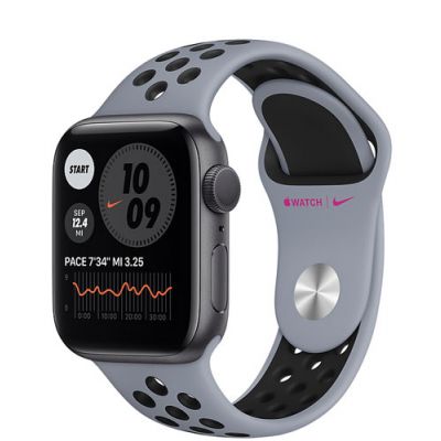 Apple Watch Series 6 Space Gray Aluminum Case with Nike Sport Band 44mm [GPS]