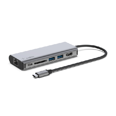 Belkin Connect USB-C 6 in 1 Multiport Adapter