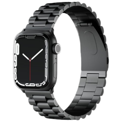 Levelo Apple Watch 42 / 44 / 45 / 49mm Daytona Band - Black