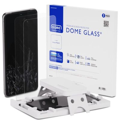 Whitestone Dome Glass Google Pixel 8 UV Tempered Glass Screen Protector - 2 Pack