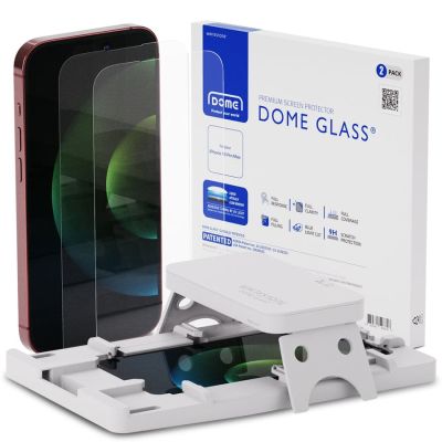Whitestone Dome Glass iPhone 15 Pro Max UV Tempered Glass Screen Protector - 1 Pack