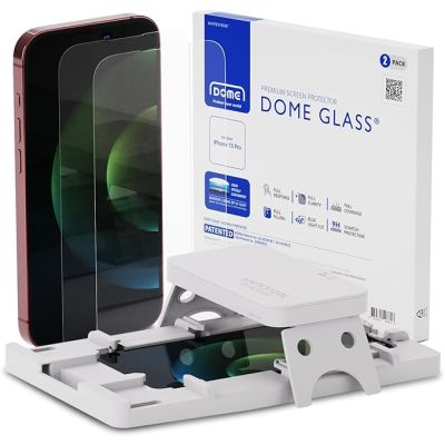 Whitestone Dome Glass iPhone 15 Pro UV Tempered Glass Screen Protector - 1 Pack