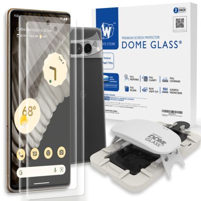 Whitestone Dome Glass Google Pixel 7 Pro UV Tempered Glass Screen Protector - 1 Pack