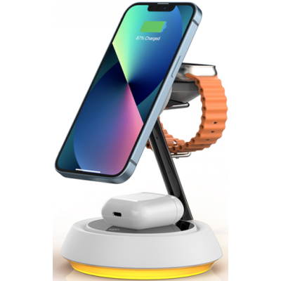 WiWU Power Air 15W 3 in 1 Wireless Charger
