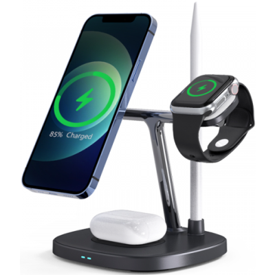 WiWU Power Air 15W 4 in 1 Wireless Charger
