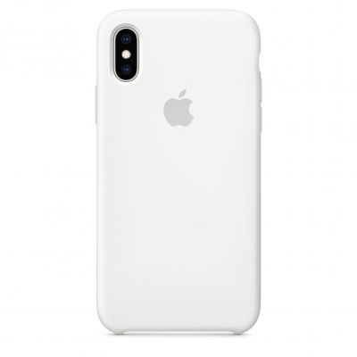iPhone X/XS Silicone Case White