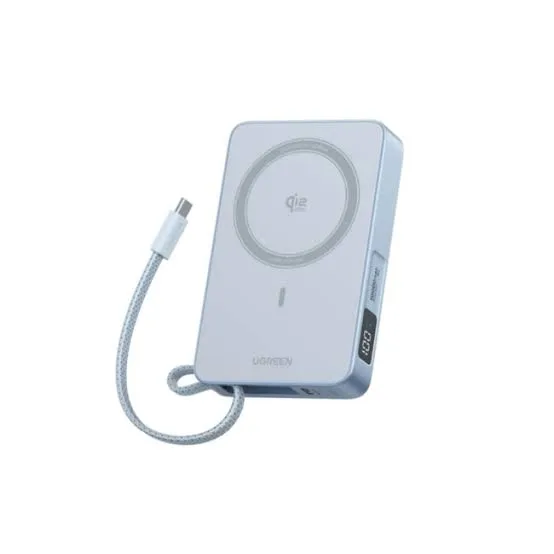 ugreen magflow 10000mah magnetic wireless power bank 30w